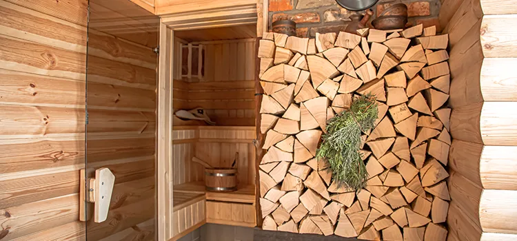 Eucalyptus Wood Sauna Walls Repair And Installation in Port Colborne, ON