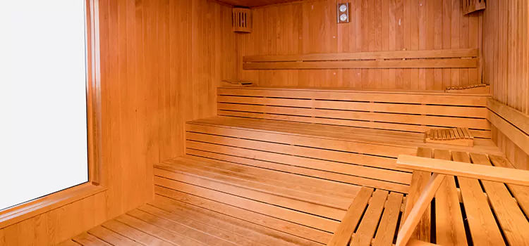 Custom Hemlock Wood Sauna Construction in Port Colborne, Ontario