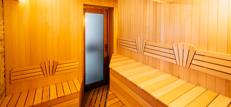 Old Cabin Conversion To Sauna in Port Colborne, Ontario