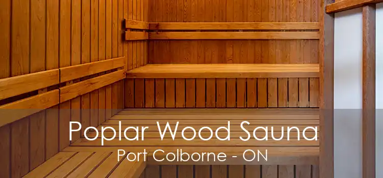 Poplar Wood Sauna Port Colborne - ON